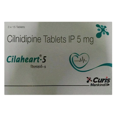 Cilaheart-5 Tablet 15's, Pack of 15 TABLETS