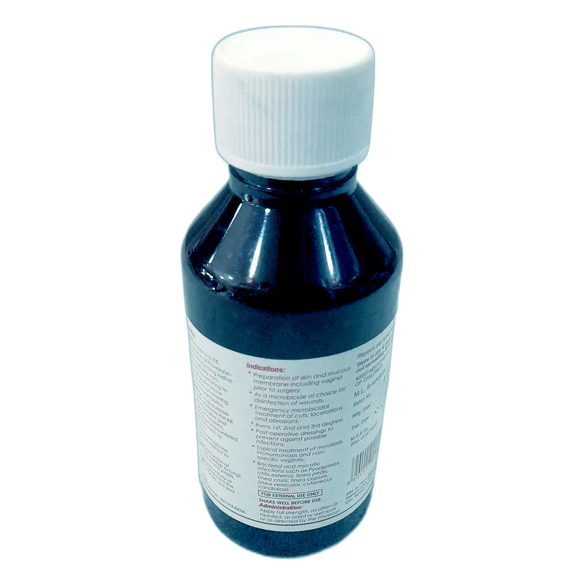 Cipladine 7.5% Topical Solution 100 ml, Pack of 1 Solution Cipladine 7.5% Topical Solution 100 ml, Pack of 1 Solution