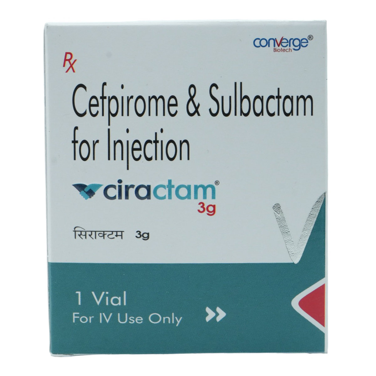 Ciractam 3 gm Injection 1's, Pack of 1 Ciractam 3 gm Injection 1's, Pack of 1
