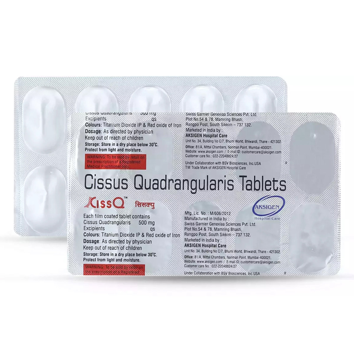 Ciss Q, 10 Tablets, Pack of 10 Ciss Q, 10 Tablets, Pack of 10