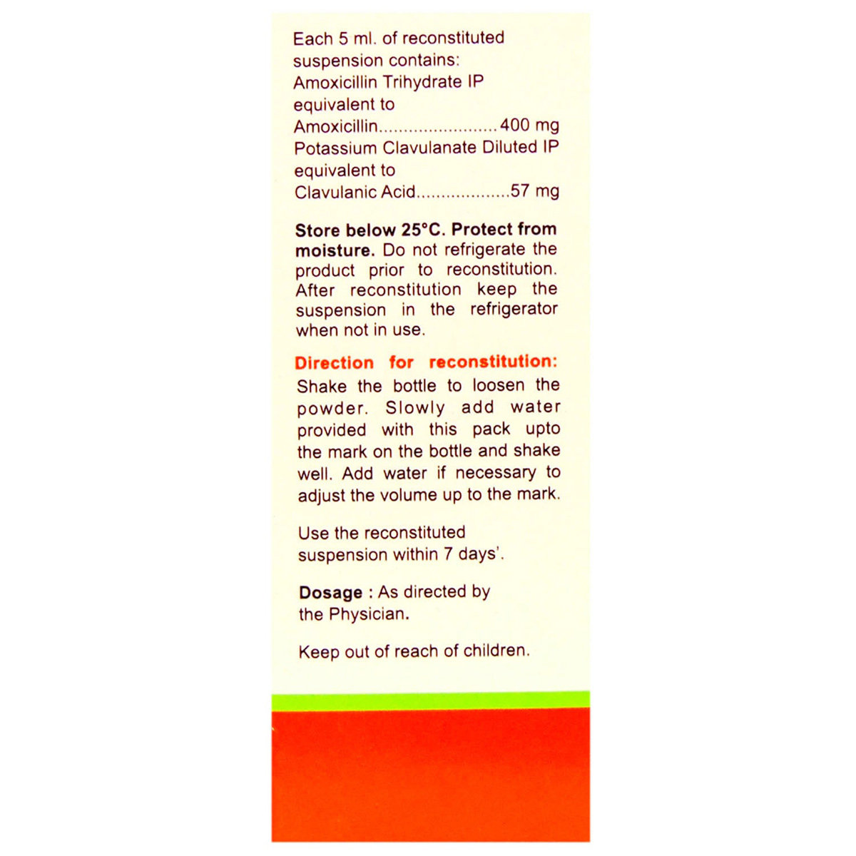 Clavam Forte Dry Syrup 30 ml, Pack of 1 Dry Syrup Clavam Forte Dry Syrup 30 ml, Pack of 1 Dry Syrup