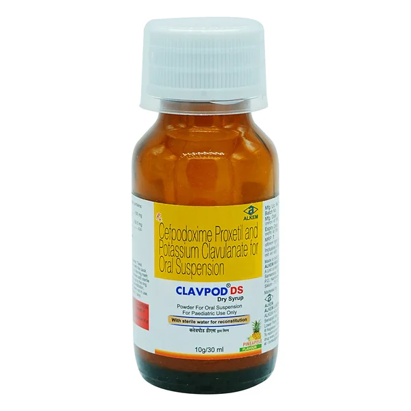 Clavpod DS Dry Syrup 30 ml, Pack of 1 Syrup