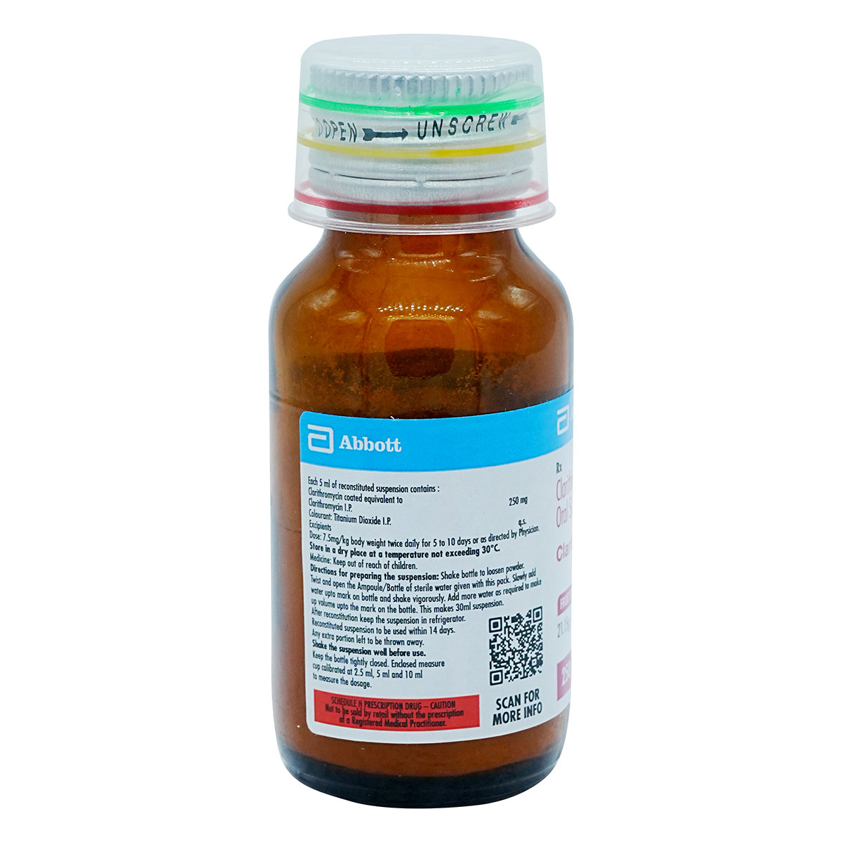 Claribid 250 DS Combipack Fruit Punch Suspension 30 ml, Pack of 1 SYUSPENSION Claribid 250 DS Combipack Fruit Punch Suspension 30 ml, Pack of 1 SYUSPENSION