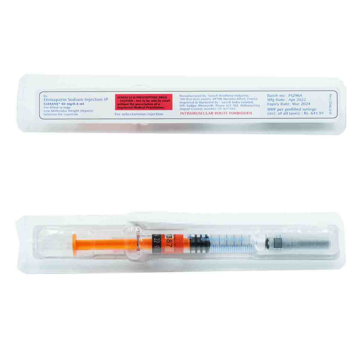 Buy Clexane 60 Injection 0.6 ml Online