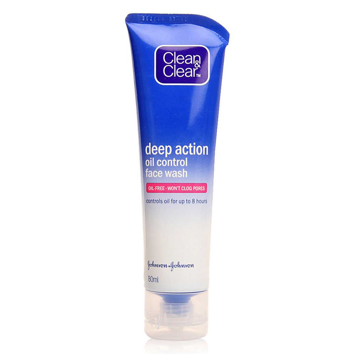 Clean & Clear Deep Action Oil Control Face Wash 80 ml | Controls Oil Upto 8 Hr | Oil Free, Pack of 1 Clean & Clear Deep Action Oil Control Face Wash 80 ml | Controls Oil Upto 8 Hr | Oil Free, Pack of 1