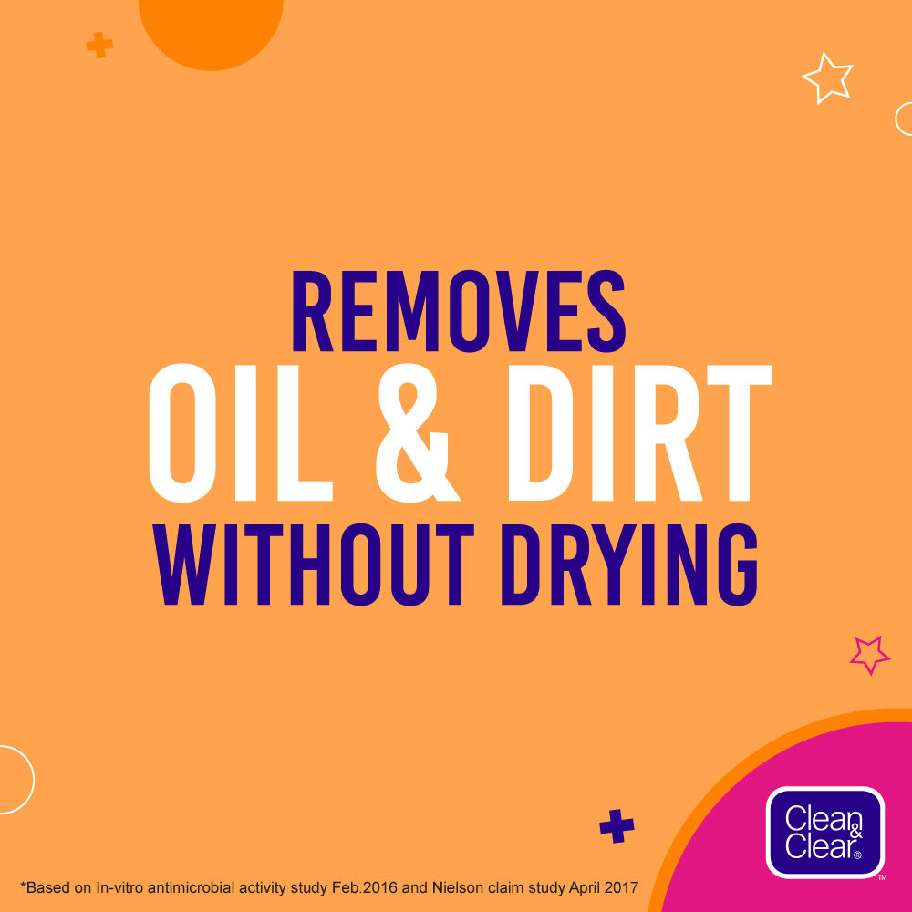 Clean & Clear Foaming Face Wash, 100 ml | Removes Oil | Reduces Pimple In 1 week | Hydrates Skin | For Clean & Clear Skin, Pack of 1 Clean & Clear Foaming Face Wash, 100 ml | Removes Oil | Reduces Pimple In 1 week | Hydrates Skin | For Clean & Clear Skin, Pack of 1