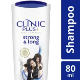 Clinic Plus Strong &amp; Long Health Shampoo, 80 ml, Pack of 1