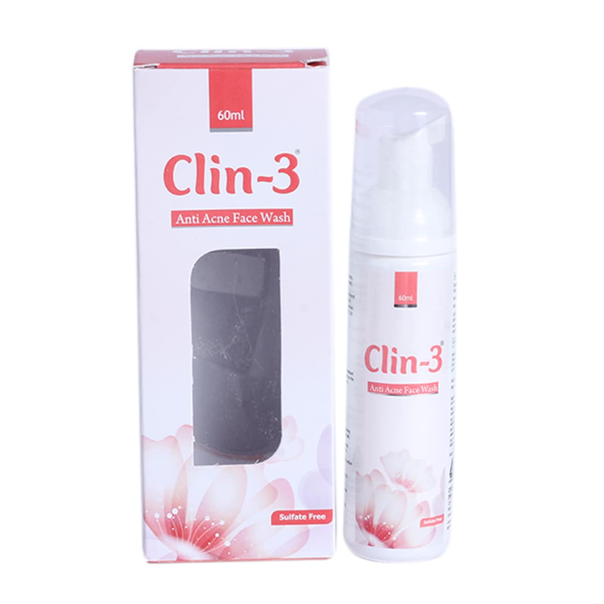 Clin-3 Face Wash 60 ml, Pack of 1 Clin-3 Face Wash 60 ml, Pack of 1