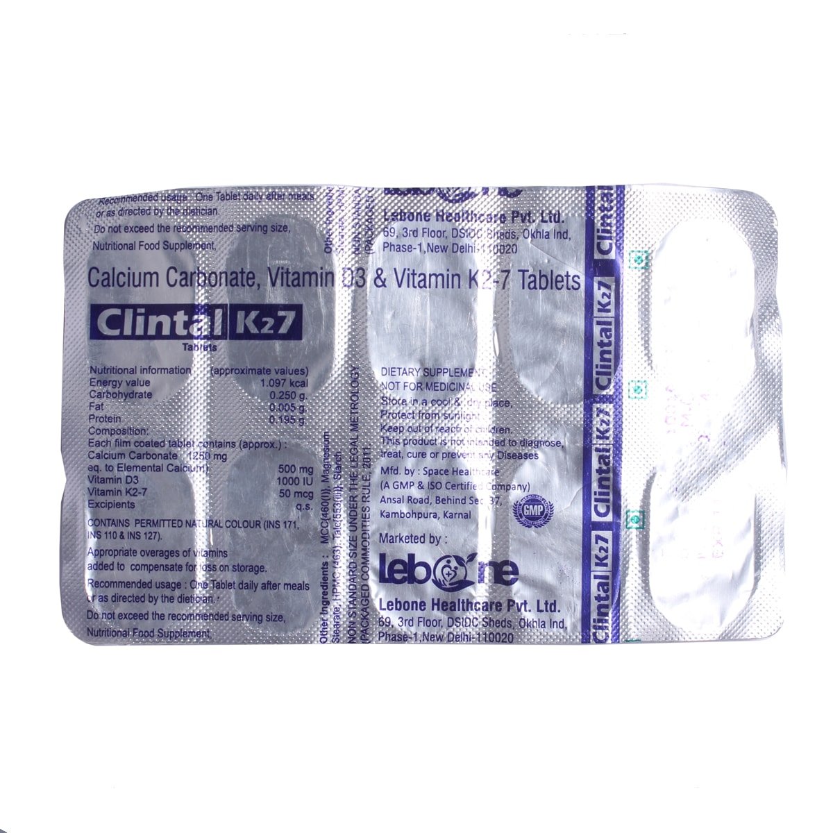 Clintal K2-7 Tablet 10's, Pack of 10 Clintal K2-7 Tablet 10's, Pack of 10