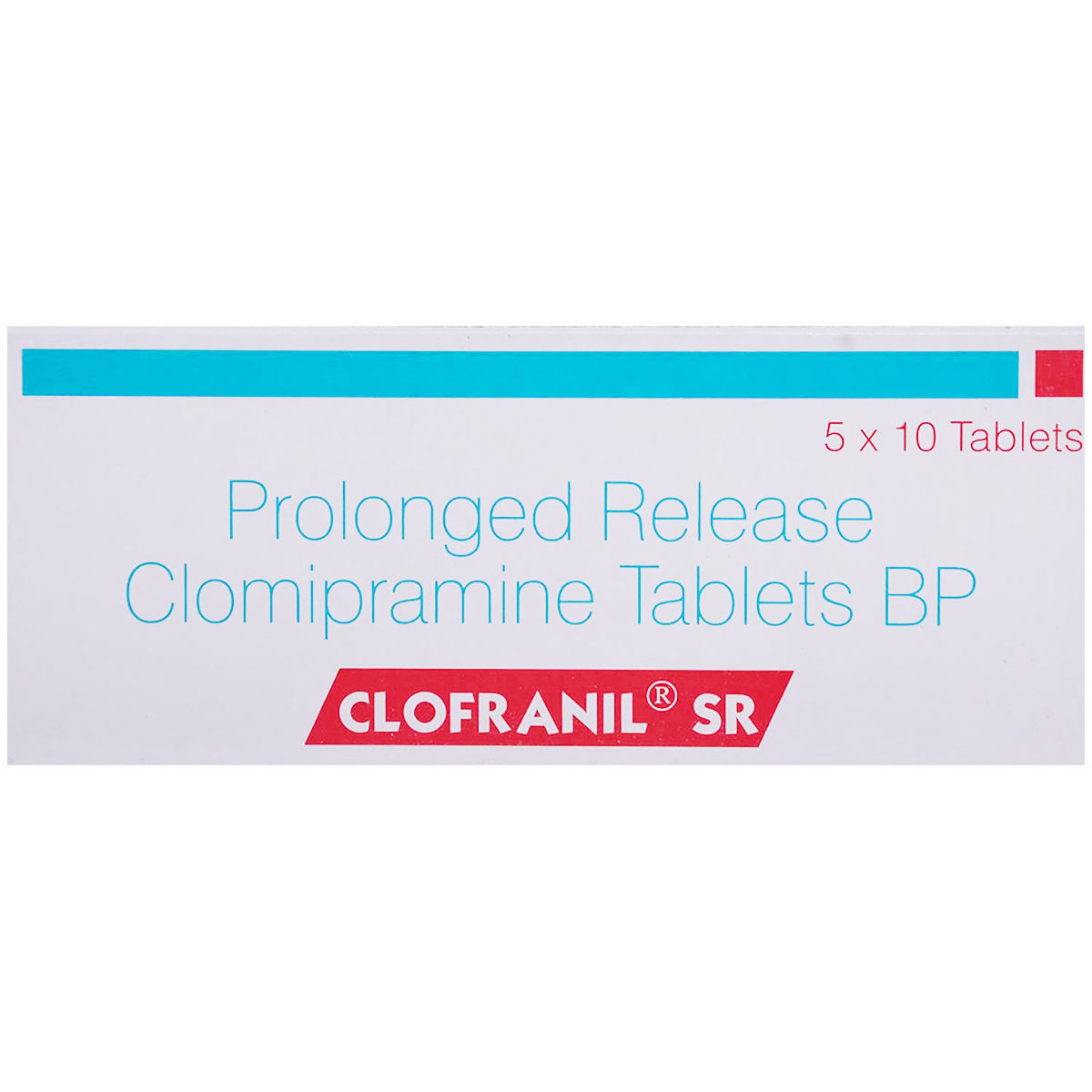 Buy Clofranil SR Tablet 10's Online