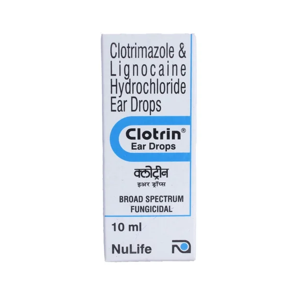 Clotrin Ear Drops 10 ml, Pack of 1 Ear Drops