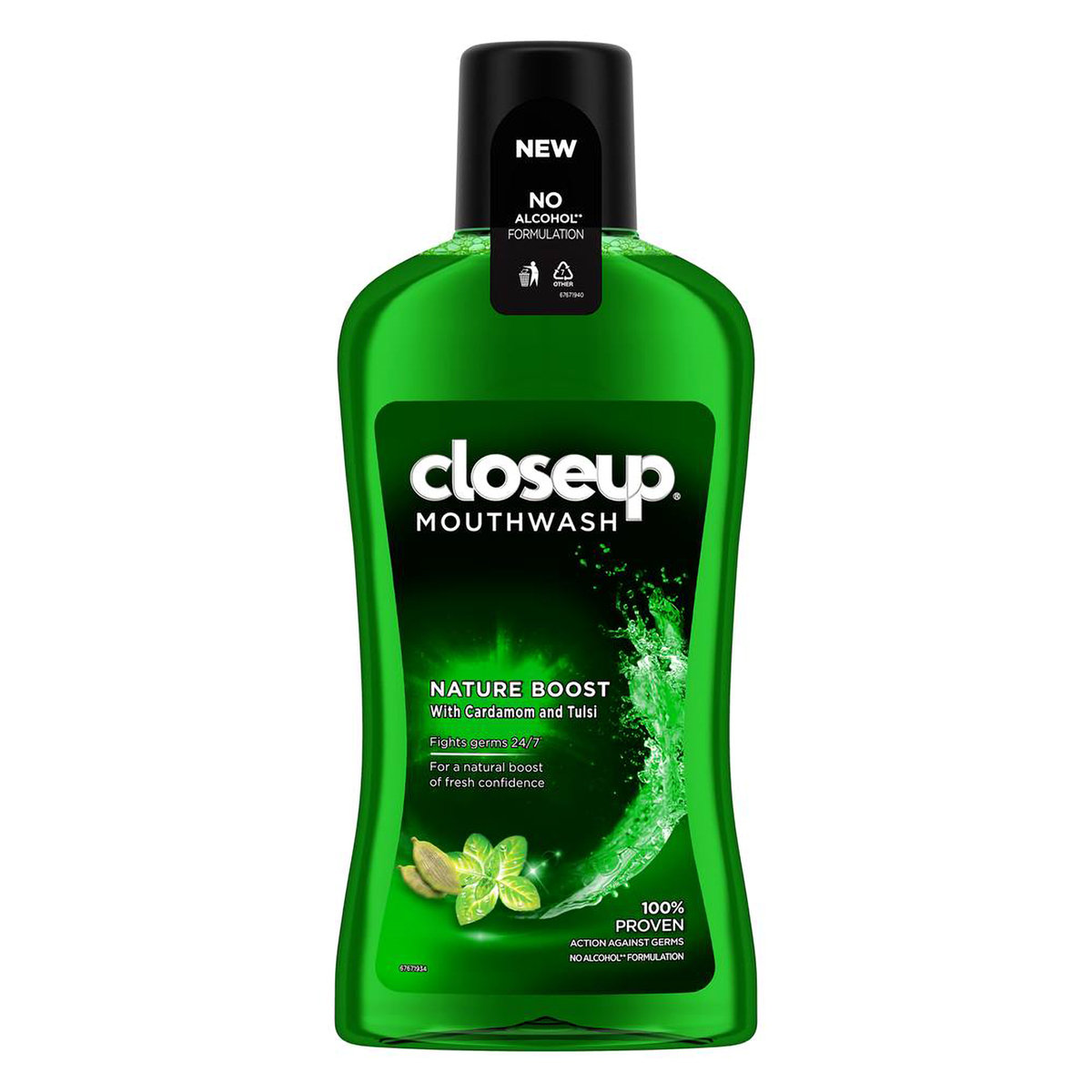 Closeup Nature Boost Mouthwash, 500 ml, Pack of 1 Closeup Nature Boost Mouthwash, 500 ml, Pack of 1