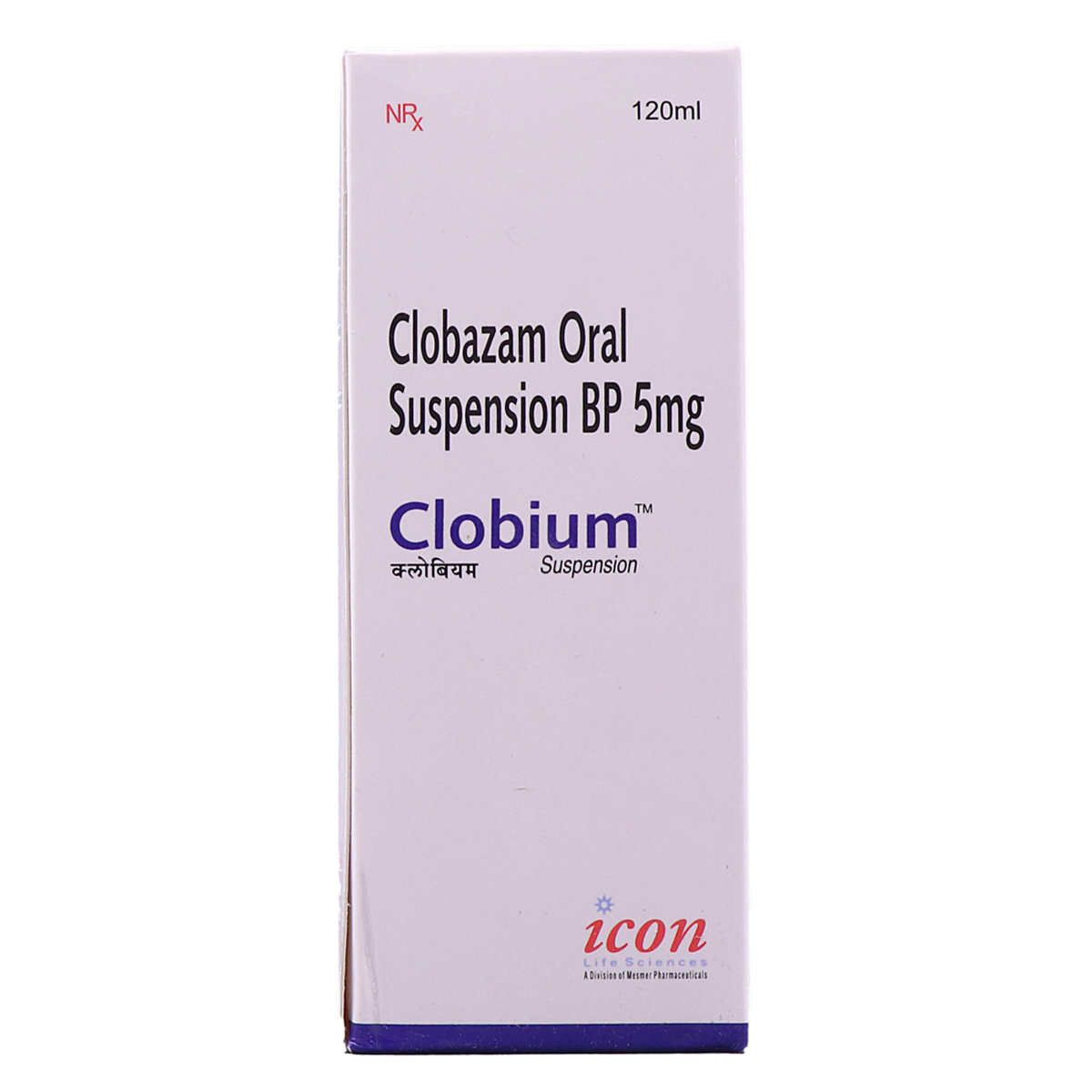 Clobium 5 mg Suspension 120 ml, Pack of 1 Suspension Clobium 5 mg Suspension 120 ml, Pack of 1 Suspension
