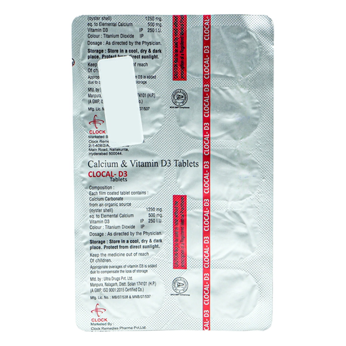 Clocal-D3 Tablet 10's, Pack of 10 Clocal-D3 Tablet 10's, Pack of 10