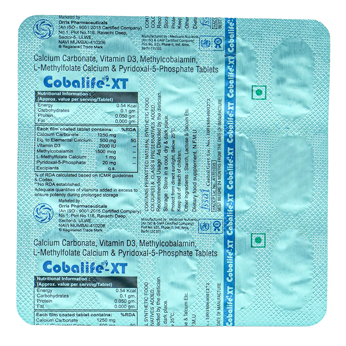 Cobalife XT Tablet 15's, Pack of 15 Cobalife XT Tablet 15's, Pack of 15