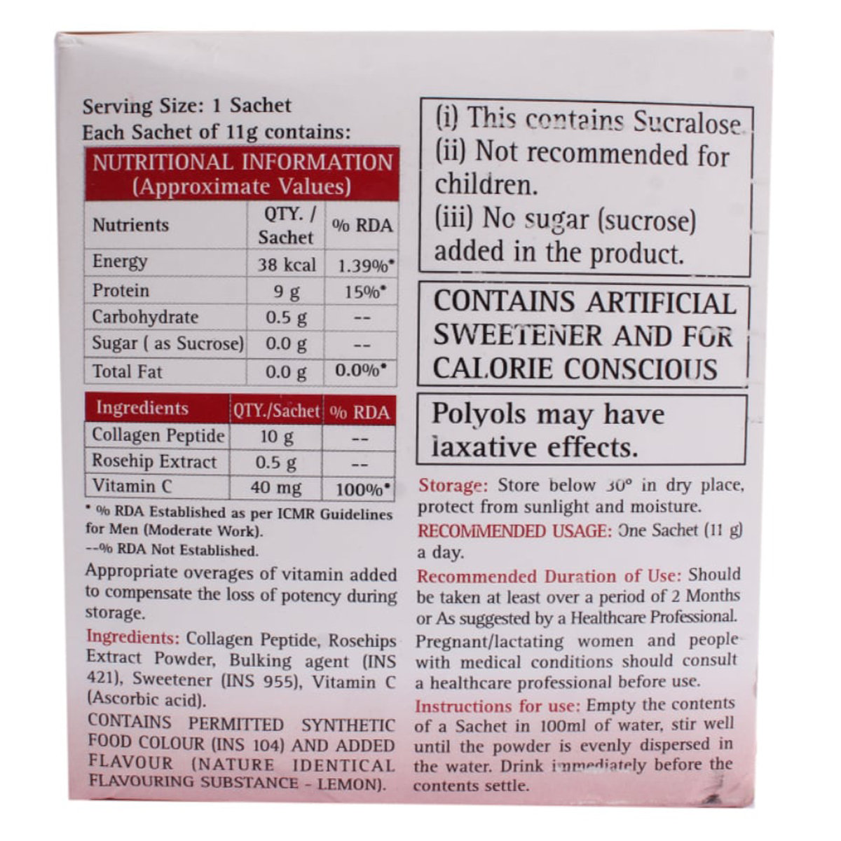 Coerip C Sachet 11 gm, Pack of 1 Coerip C Sachet 11 gm, Pack of 1