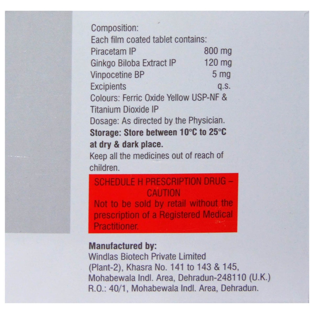 Cognix Plus Tablet 15's, Pack of 15 Cognix Plus Tablet 15's, Pack of 15