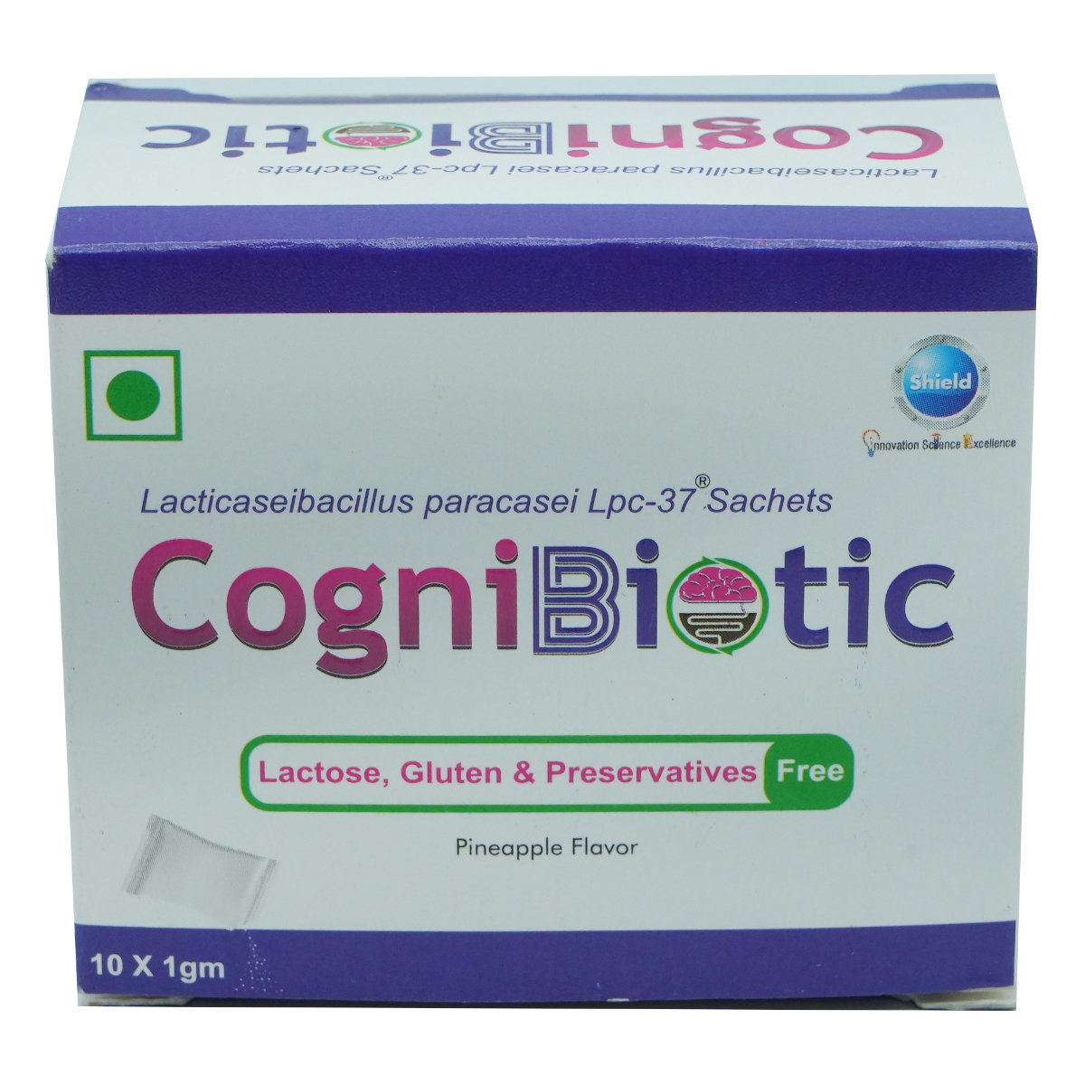 Cognibiotic Pineapple Flavour Sachet 1 gm, Pack of 1 Sachet Cognibiotic Pineapple Flavour Sachet 1 gm, Pack of 1 Sachet