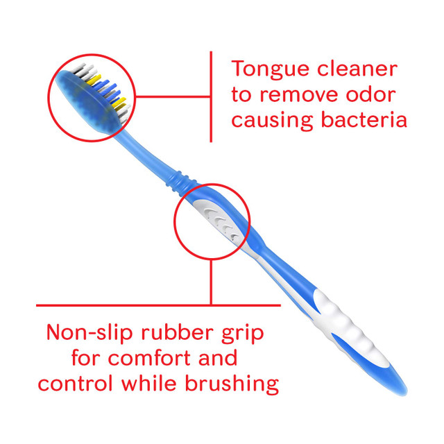 Colgate Extra Clean Toothbrush, 1 Count, Pack of 1 Colgate Extra Clean Toothbrush, 1 Count, Pack of 1