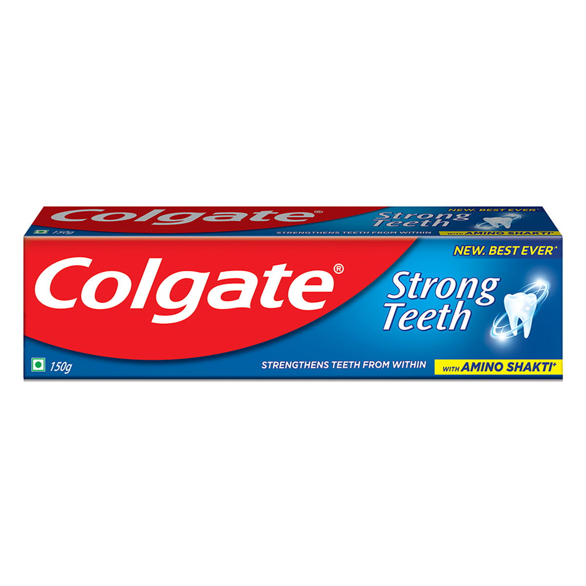 Colgate Strong Teeth Amino Shakti Toothpaste, 150 gm, Pack of 1 Colgate Strong Teeth Amino Shakti Toothpaste, 150 gm, Pack of 1