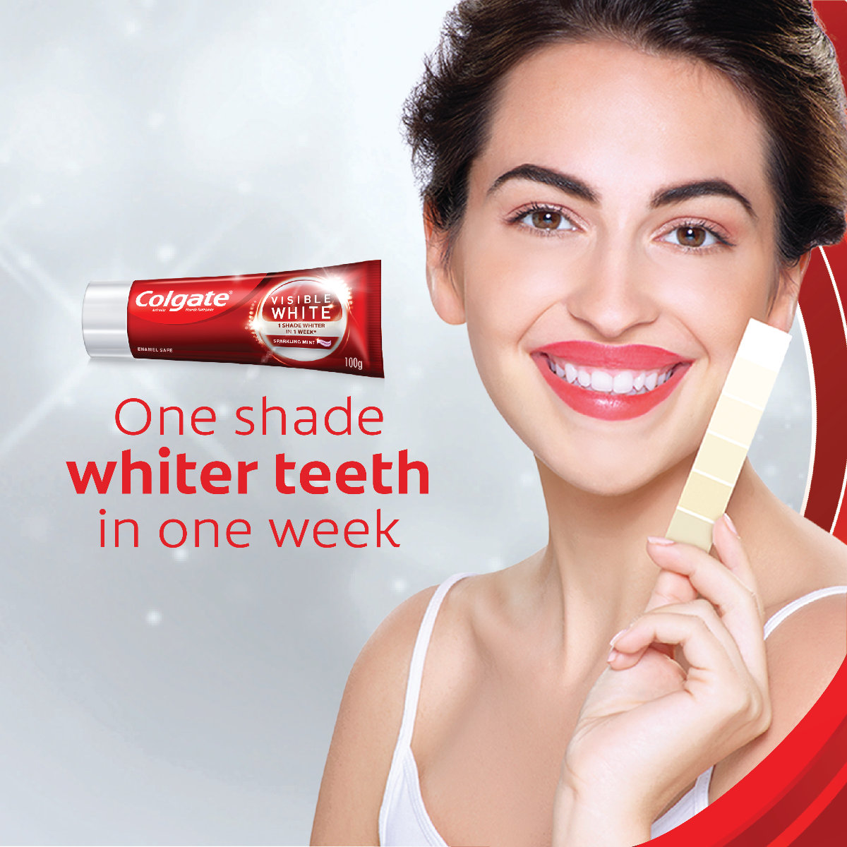 Colgate Visible White Sparkling Mint Toothpaste, 100 gm, Pack of 1 Colgate Visible White Sparkling Mint Toothpaste, 100 gm, Pack of 1