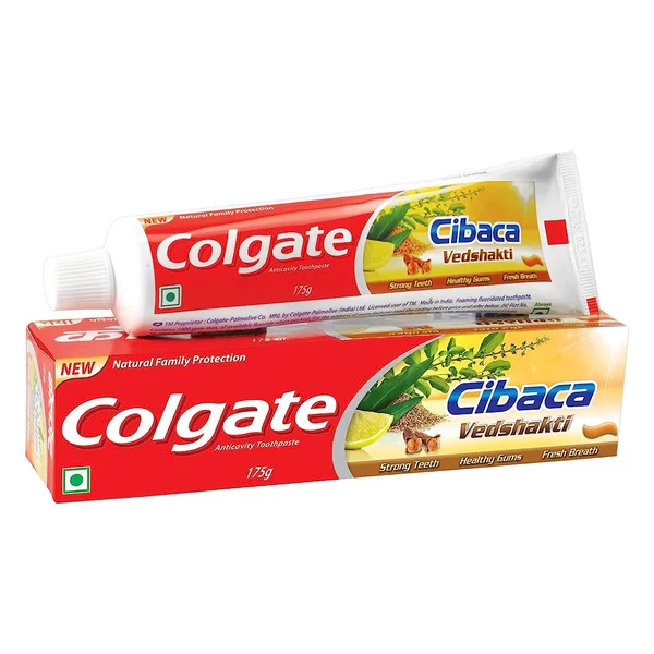 Colgate Cibaca Vedshakthi Toothpaste, 175 gm, Pack of 1