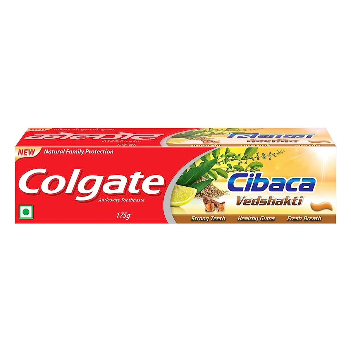 Colgate Cibaca Vedshakthi Toothpaste, 175 gm, Pack of 1 Colgate Cibaca Vedshakthi Toothpaste, 175 gm, Pack of 1