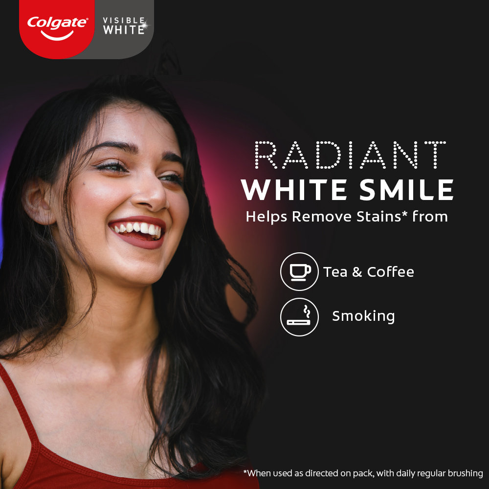 Colgate Visible White O2 Whitening Aromatic Mint Toothpaste, 25 gm, Pack of 1 Colgate Visible White O2 Whitening Aromatic Mint Toothpaste, 25 gm, Pack of 1