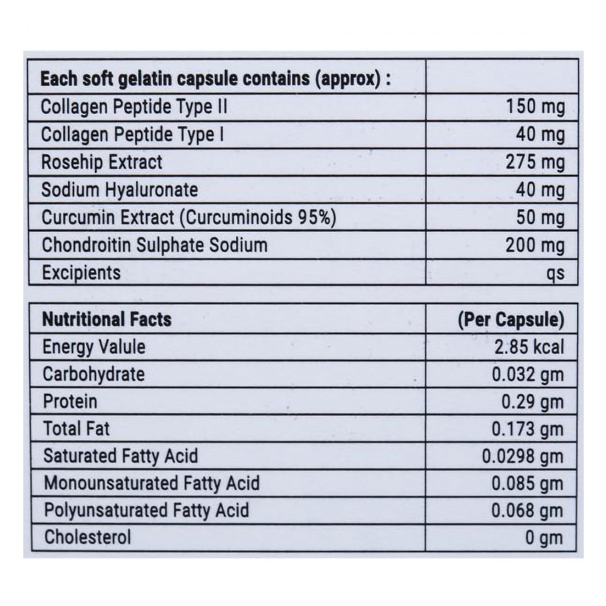 Collahex Softgel Capsule 10's, Pack of 10 CapsuleS Collahex Softgel Capsule 10's, Pack of 10 CapsuleS