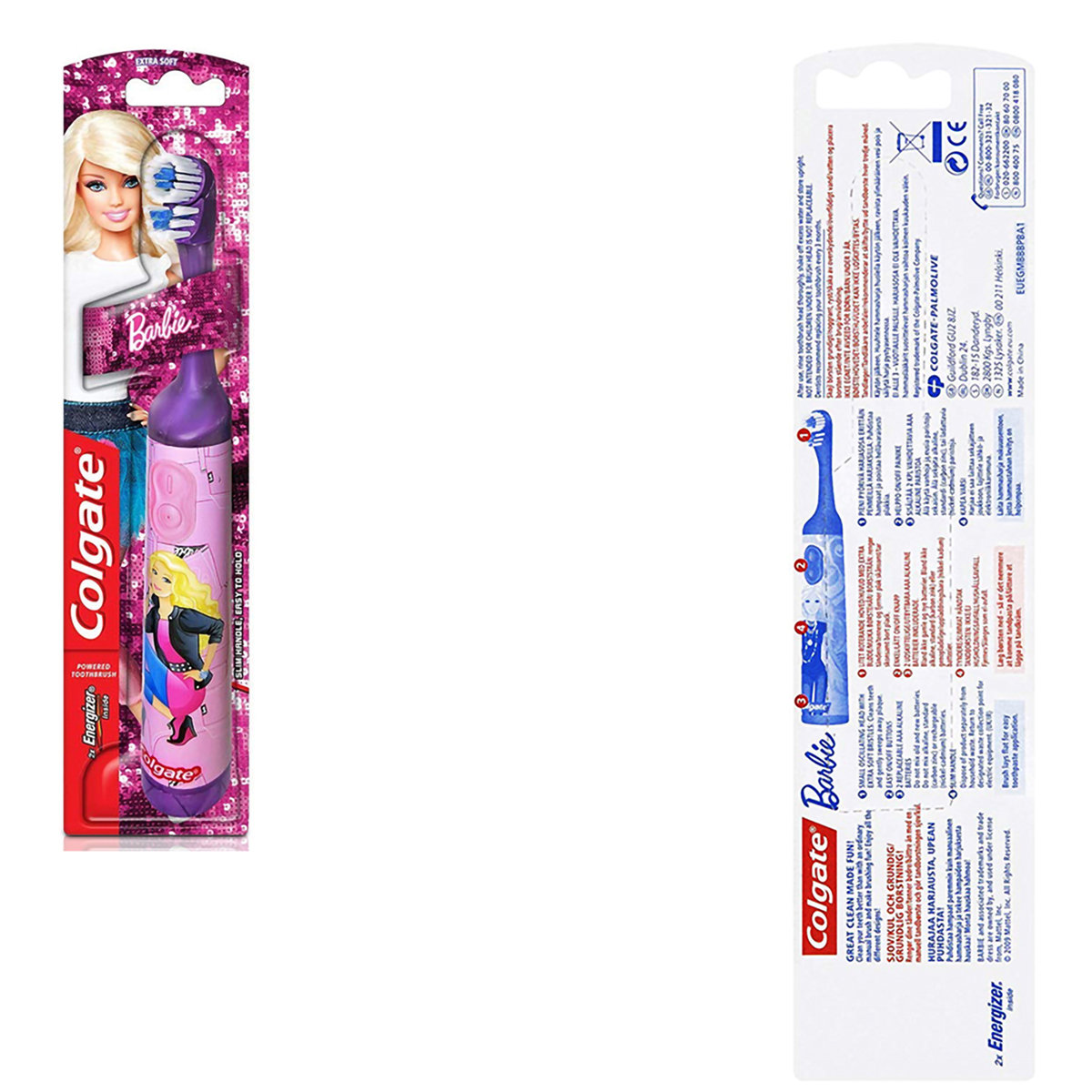Colgate Barbie Extra Soft Electric Toothbrush, 1 Count, Pack of 1 Colgate Barbie Extra Soft Electric Toothbrush, 1 Count, Pack of 1