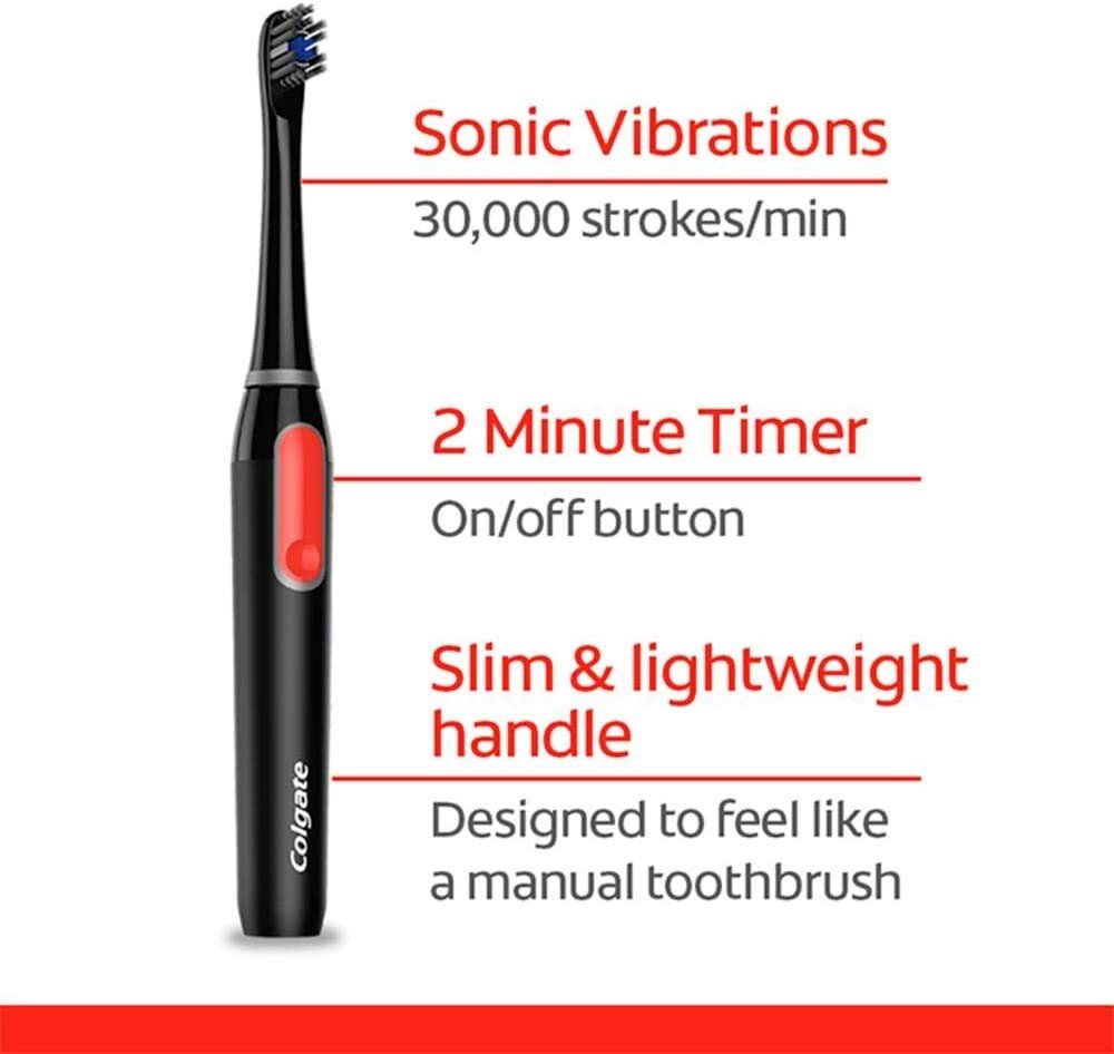 Colgate Proclinical 250R Charcoal Rechargeable Toothbrush, 1 Count, Pack of 1 Colgate Proclinical 250R Charcoal Rechargeable Toothbrush, 1 Count, Pack of 1