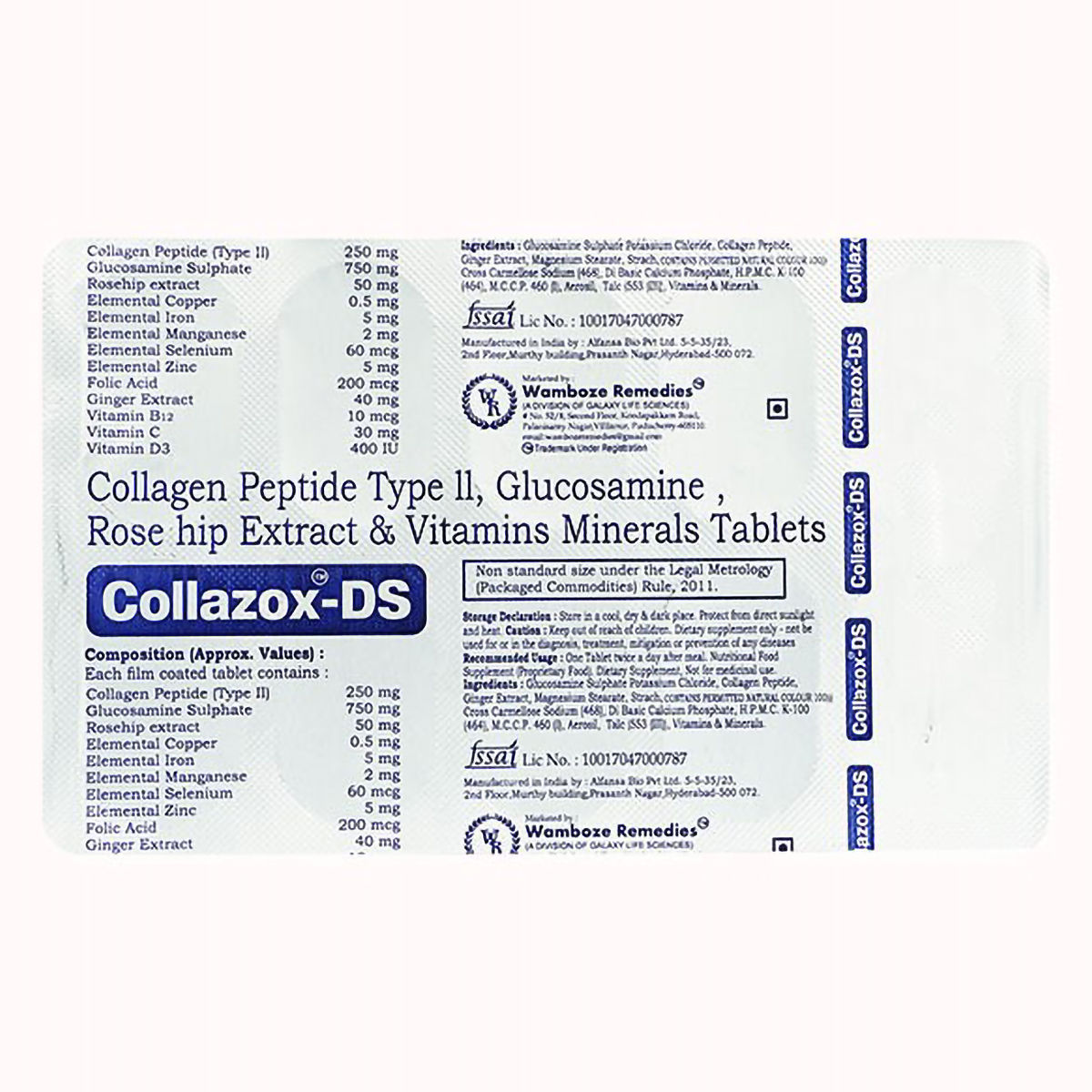 Buy Collazox-DS Tablet 10's Online