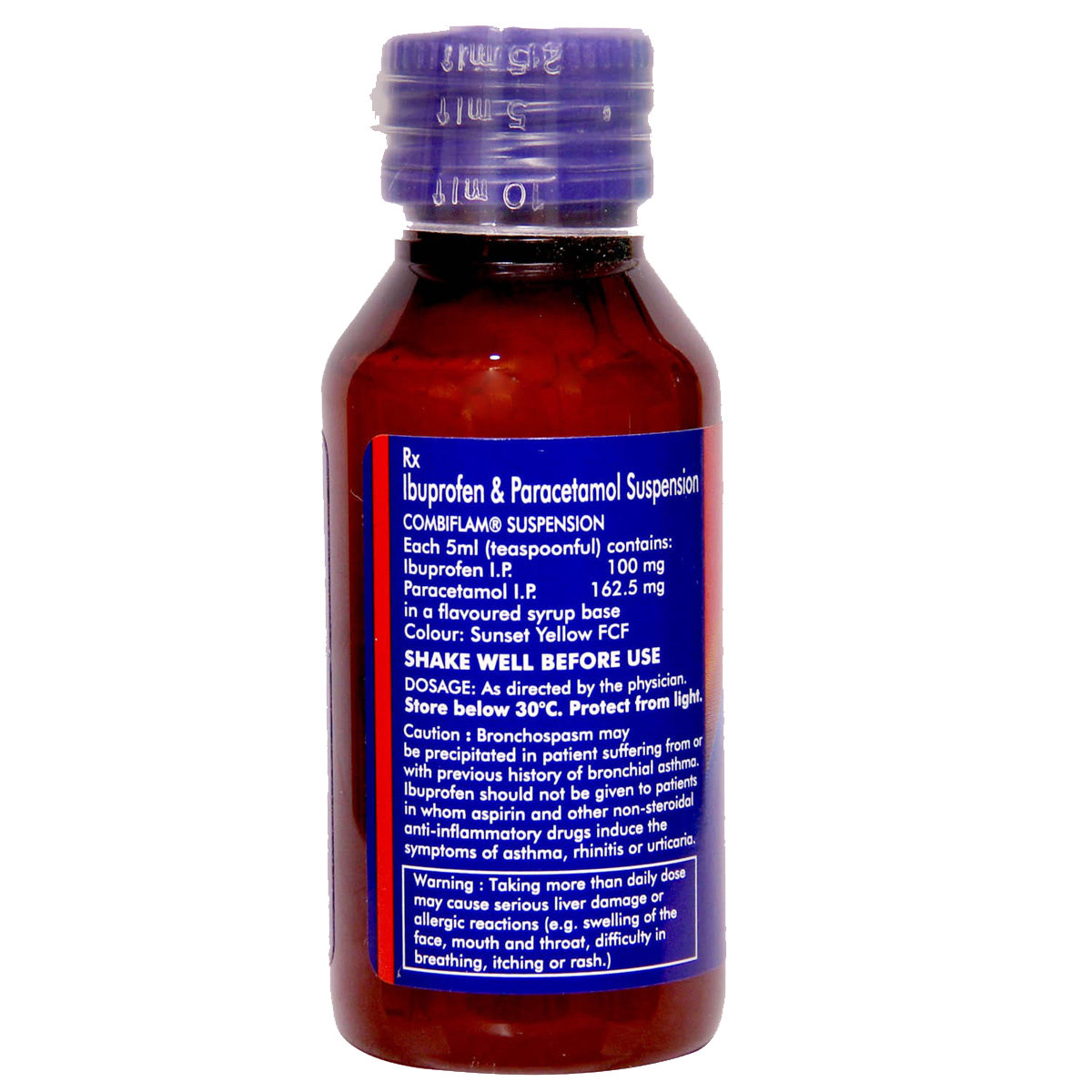 Combiflam Suspension 60 ml, Pack of 1 Suspension Combiflam Suspension 60 ml, Pack of 1 Suspension