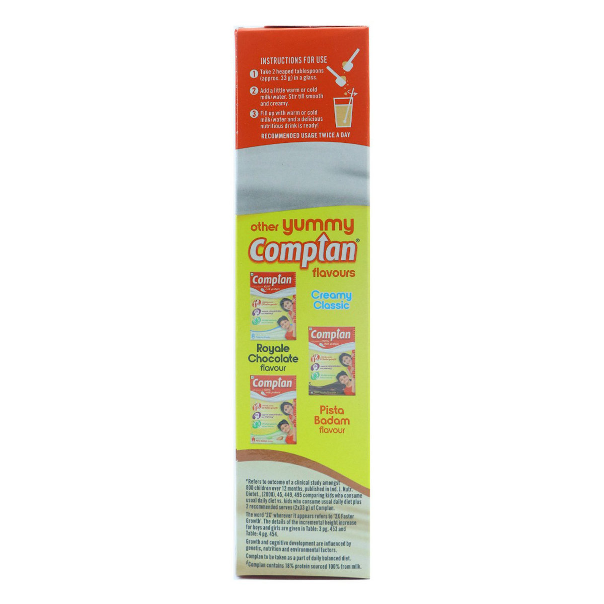 Complan Kesar Badam Flavour Nutrition Powder, 500 gm Refill Pack, Pack of 1 Complan Kesar Badam Flavour Nutrition Powder, 500 gm Refill Pack, Pack of 1