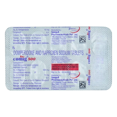 Comig 500 Tablet 10's, Pack of 10 TABLETS