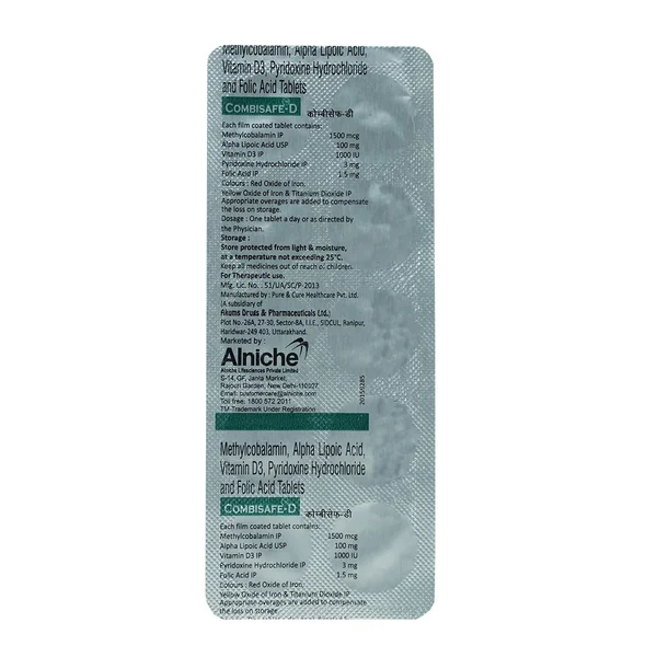 Combisafe-D Tablet 10's, Pack of 10