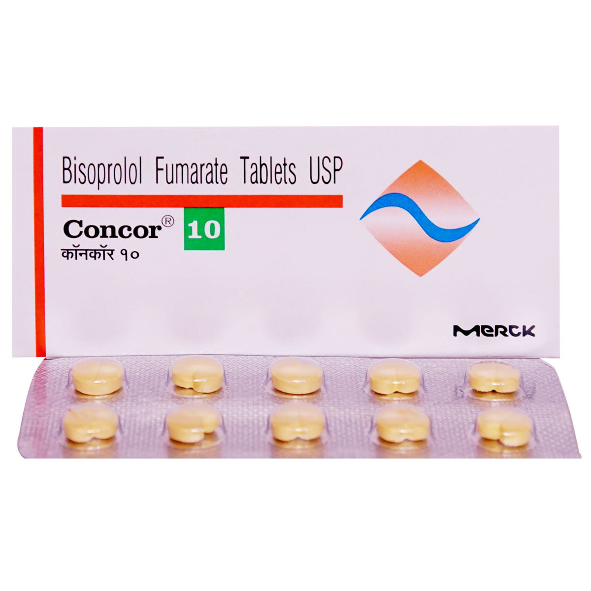 Buy Concor 10 Tablet 10's Online