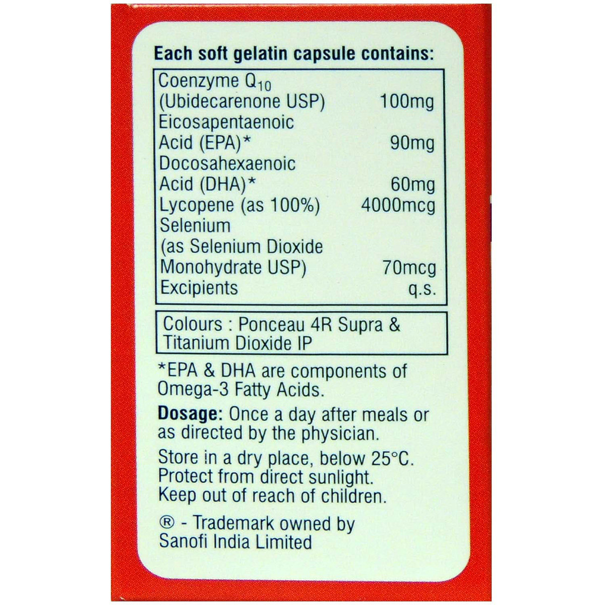 CoQ Forte Capsule 10's, Pack of 10 CoQ Forte Capsule 10's, Pack of 10