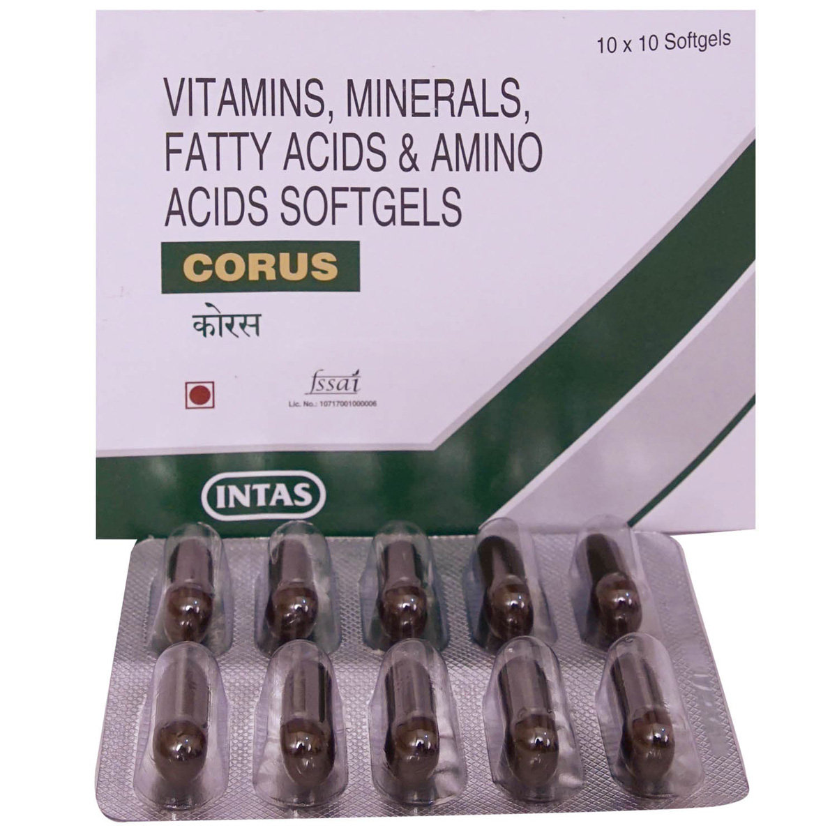 Corus Capsule 10's, Pack of 10 CAPSULES Corus Capsule 10's, Pack of 10 CAPSULES
