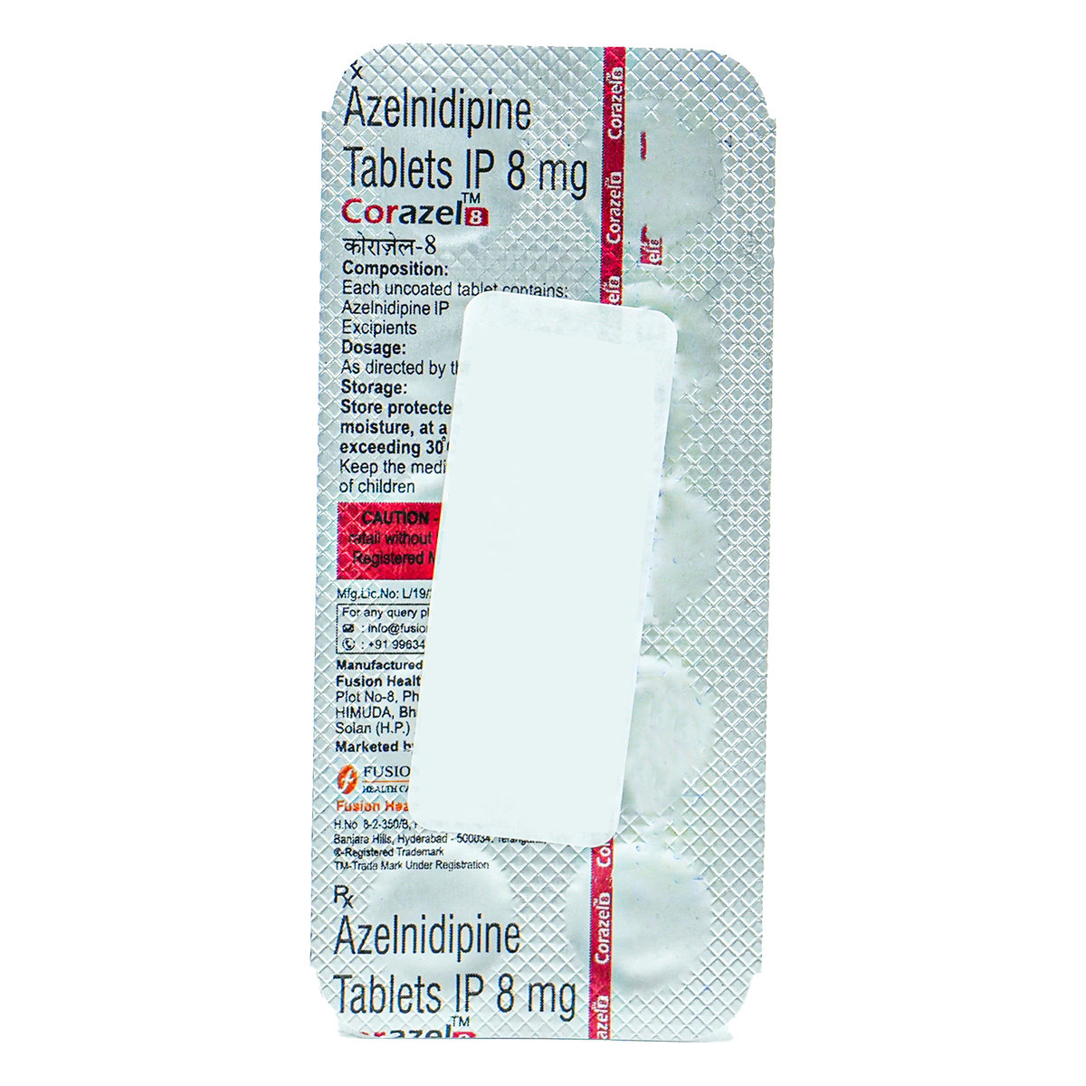 Corazel 8 Tablet 10's, Pack of 10 TabletS Corazel 8 Tablet 10's, Pack of 10 TabletS