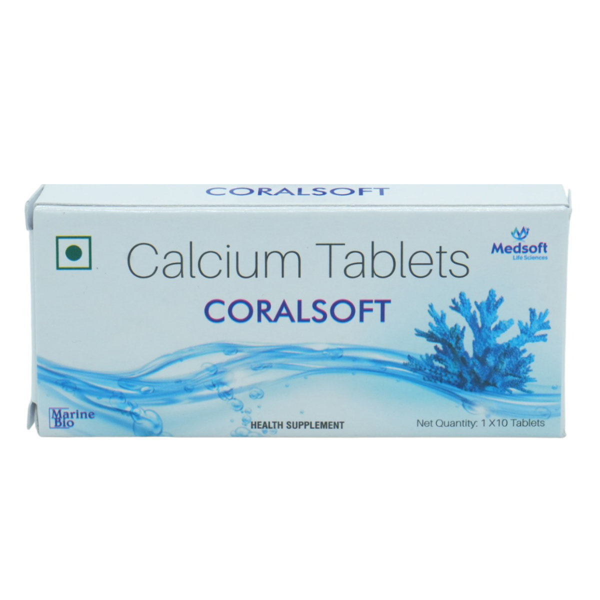 Coralsoft Tablet 10's, Pack of 10 TABLETS Coralsoft Tablet 10's, Pack of 10 TABLETS