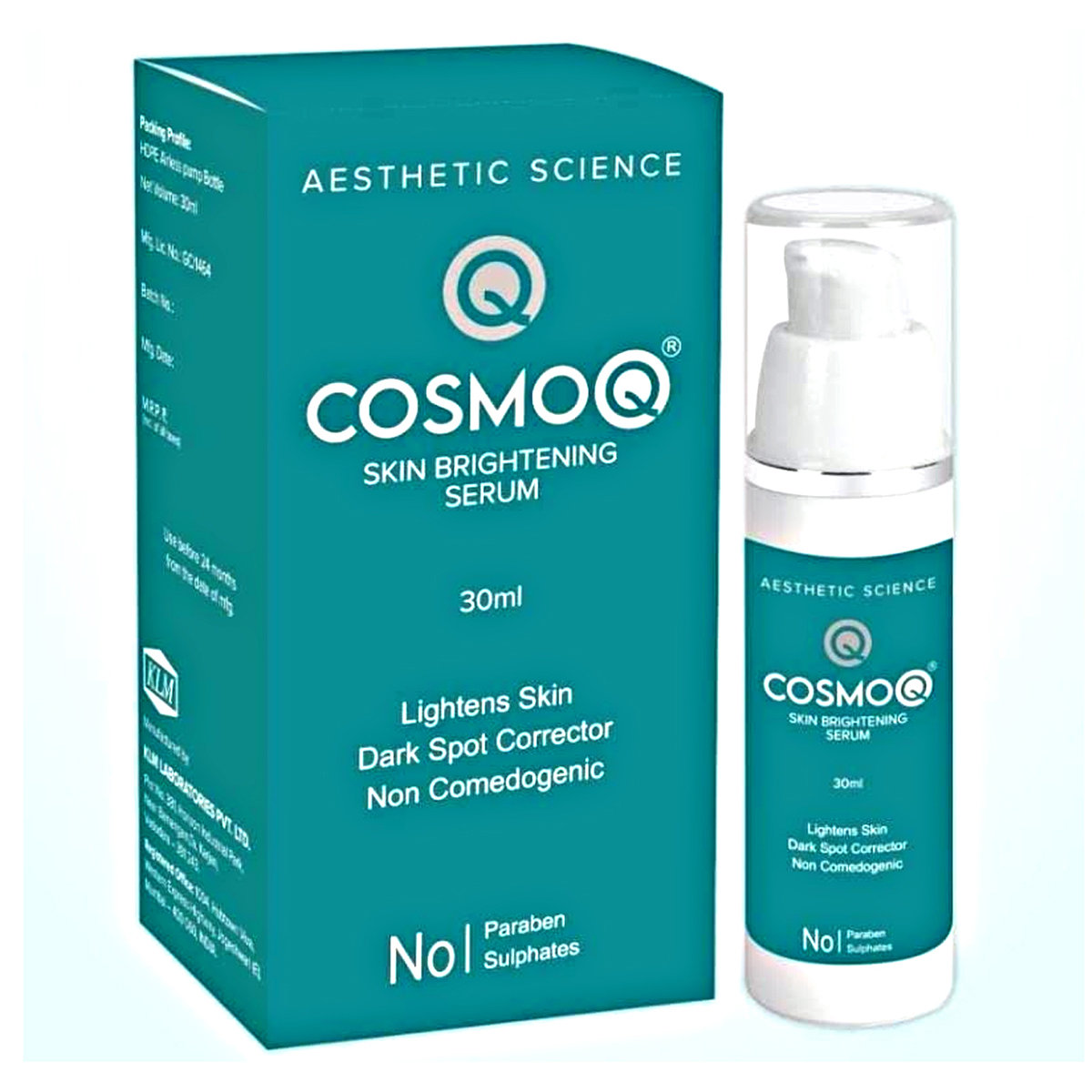 Cosmoq Skin Brightening Serum 30 ml, Pack of 1 Cosmoq Skin Brightening Serum 30 ml, Pack of 1