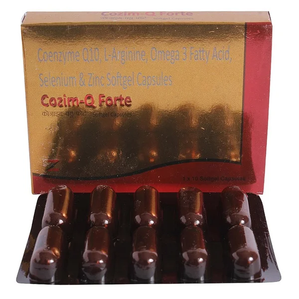 Cozim-Q Forte Capsule 10's, Pack of 10