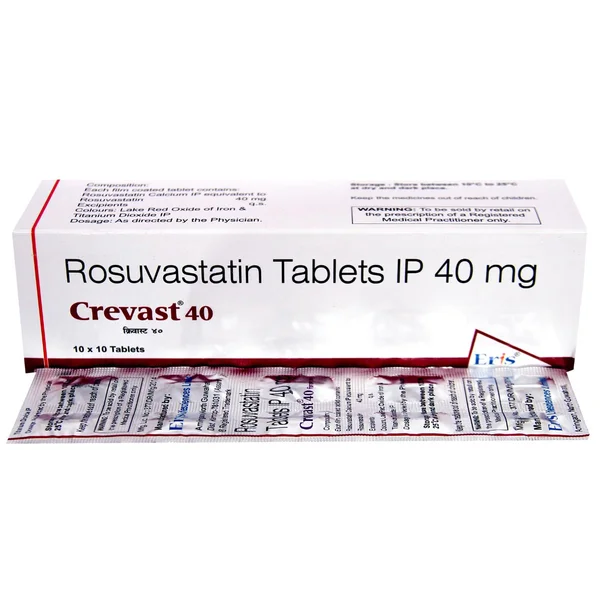 Crevast 40 Tablet 10's, Pack of 10 TABLETS