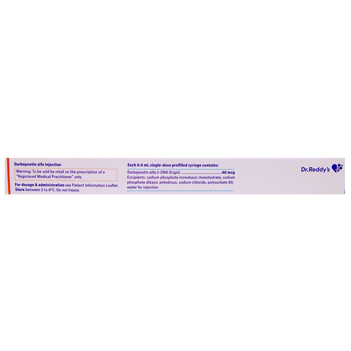 Cresp 40 Injection 0.4 ml, Pack of 1 INJECTION Cresp 40 Injection 0.4 ml, Pack of 1 INJECTION