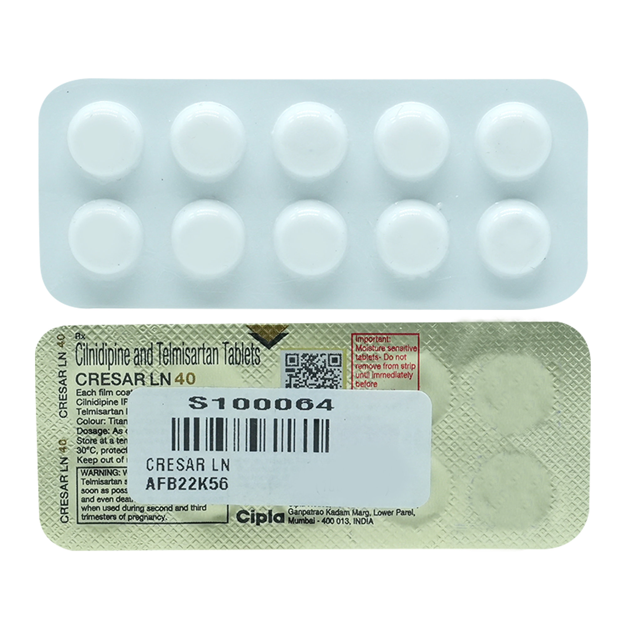 Cresar LN 40 Tablet 10's, Pack of 10 TabletS Cresar LN 40 Tablet 10's, Pack of 10 TabletS