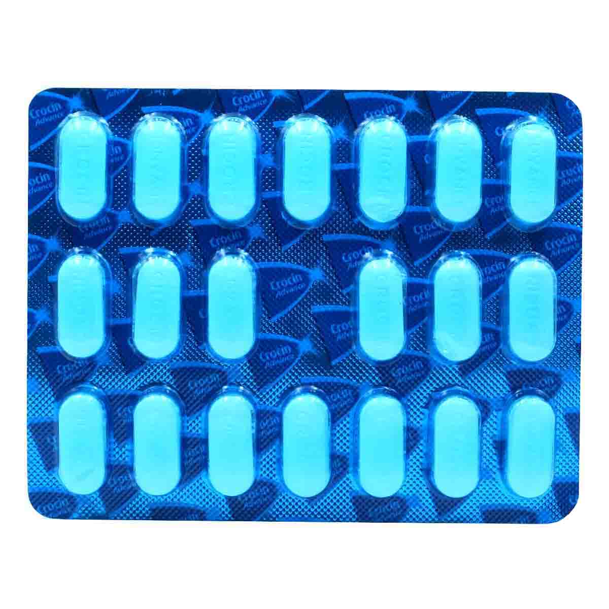 Crocin Advance Tablet 20's, Pack of 20 TABLETS Crocin Advance Tablet 20's, Pack of 20 TABLETS
