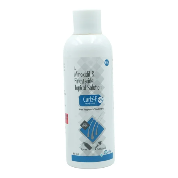 Curlz-F 5% Solution 60 ml, Pack of 1 SOLUTION