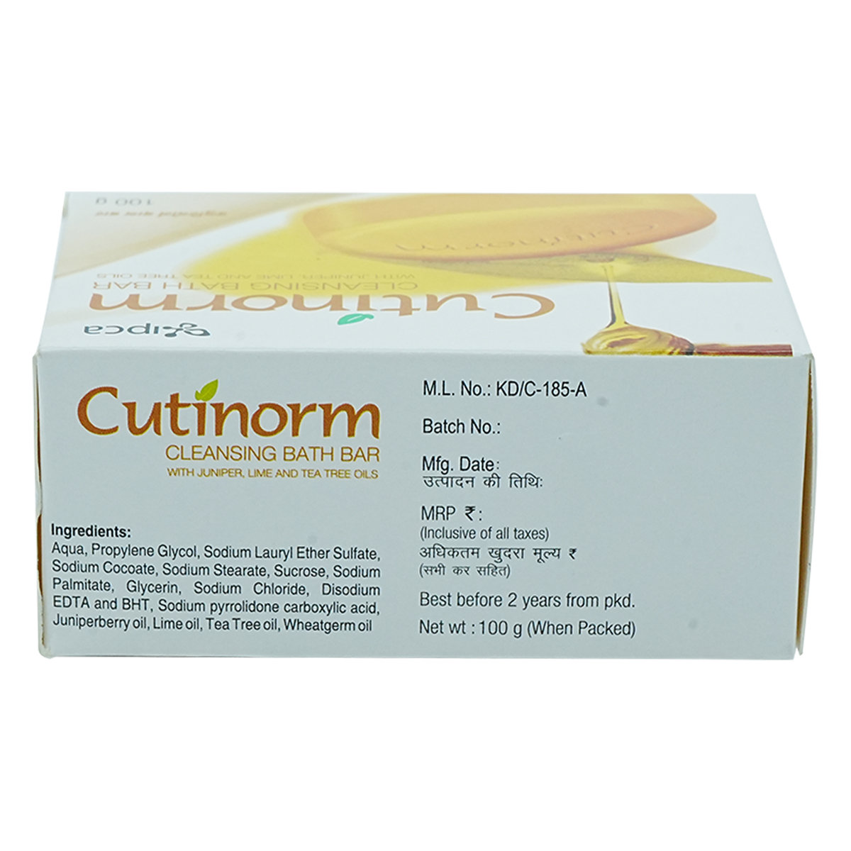 Cutinorm Soap 100 gm, Pack of 1 Cutinorm Soap 100 gm, Pack of 1