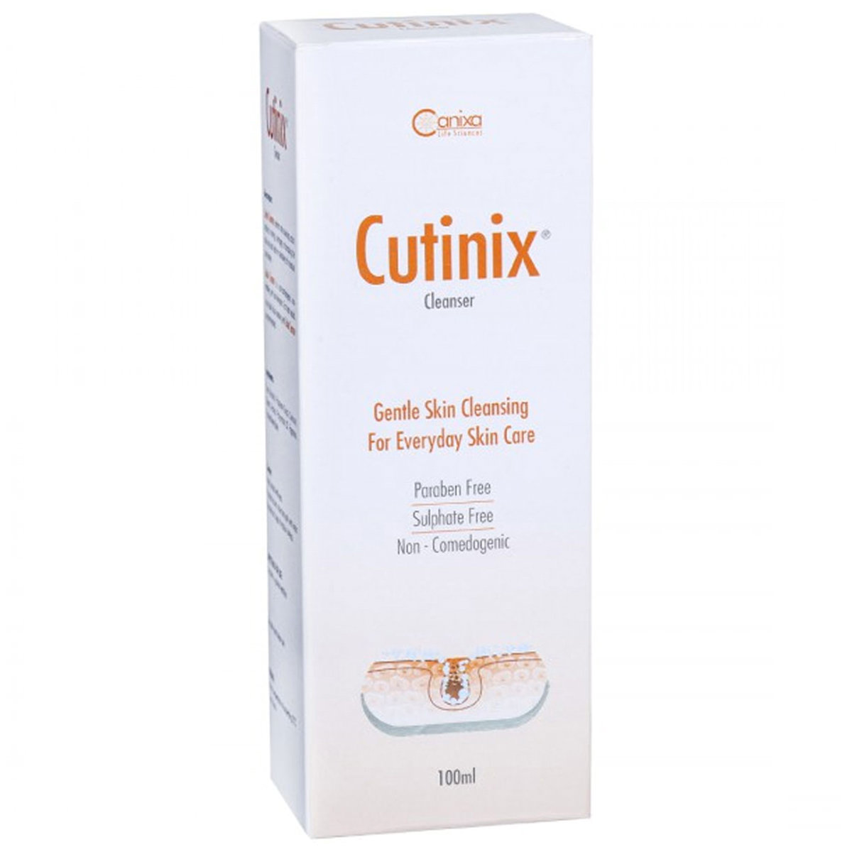 Cutinix Cleanser 100 ml, Pack of 1 Cutinix Cleanser 100 ml, Pack of 1